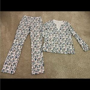 roller rabbit pajama set Charleston xs